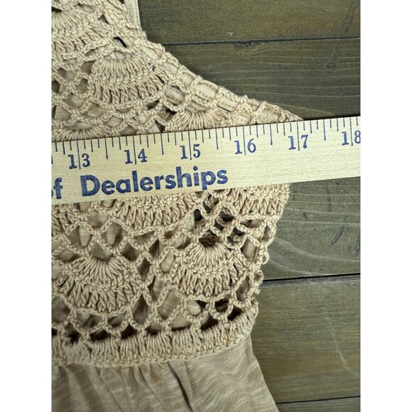 Aerie Crochet Maxi Dress Medium NWT - Picture 6 of 6